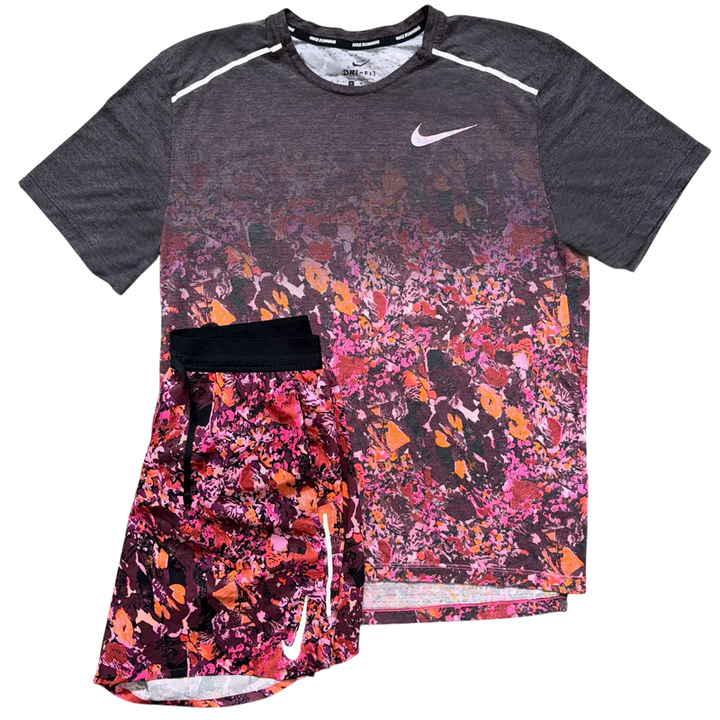 Nike Pink Floral Set